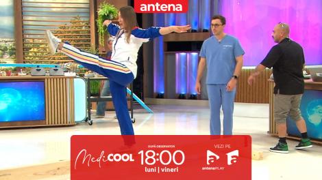 Medicool sezonul 9, 16 februarie 2026. Cum previn exercițiile pentru echilibru accidentele și &icirc;ntinderile musculare