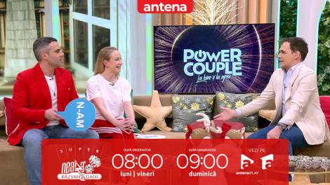 Super Neatza, 17 februarie 2026. Sandra Izbașa și Răzvan Bănică, din culisele Power Couple: Am salvat 26.701 euro și am mai adăugat!