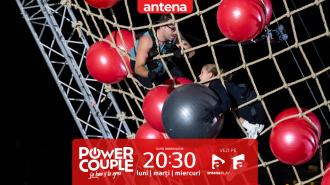Power Couple Rom&acirc;nia, 18 februarie 2026. Andrei Niculae și Claudia C&icirc;rjan, &icirc;n fața ultimei probe de cuplu! Ce punctaj au obținut la provocarea bombardierilor