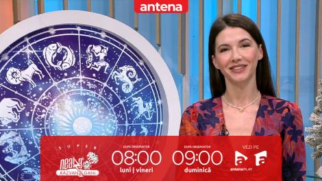 Super Neatza, 19 februarie 2026. Horoscopul Zilei cu Claudia Băcuță: Suntem mai sensibili și intuitivi