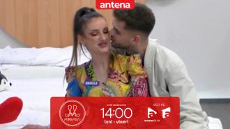 Mireasa sezonul 13, 25 februarie 2026. Daniela și Darius sunt din nou &icirc;mpreună! Cei doi s-au sărutat cu foc!
