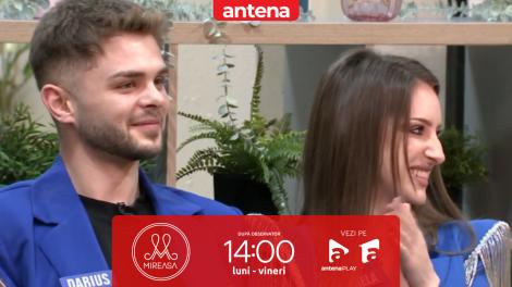 Mireasa sezonul 13, 25 februarie 2026. Daniela și Darius au confirmat: Da, formăm un cuplu!