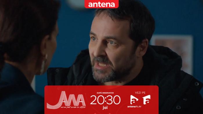 &rdquo;Vreau să scăpăm de Damian!&rdquo; Nu rata următorul episod "Ana, Mi-ai fost scrisă &icirc;n ADN", de la 20:30, pe Antena 1 și &icirc;n AntenaPLAY