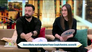 Super Neatza, 27 februarie 2026. Oase și Maria, marii câștigători ai sezonului 3 Power Couple România!