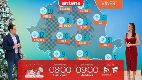 Super Neatza, 27 februarie 2026. Prognoza meteo cu Ramona Olaru: Vreme &icirc;nsorită și caldă!