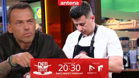 Chefi la cuțite | Sezonul 17, 2 martie 2026. Andi Ștefan Drăgulin le-a pregătit juraților o tartă cu cremă de borș! Cum au reacționat