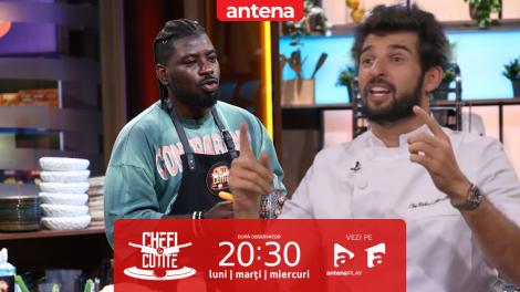 Chefi la cuțite | Sezonul 17, 2 martie 2026. DJ Papi a venit să demonstreze că se pricepe la gătit la fel de bine ca la muzică. Ce propunere i-a făcut Chef Sautner