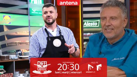 Chefi la cuțite | Sezonul 17, 2 martie 2026. Cum a evoluat Ștefan Turian &icirc;n meseria de bucătar: De la spălat vase am ajuns chef &icirc;ntr-un hotel de cinci stele!