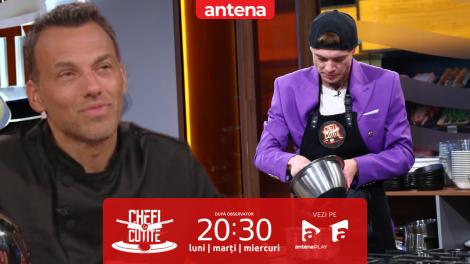 Chefi la cuțite | Sezonul 17, 2 martie 2026. Norbert Sebastian Bartha are un obiectiv măreț: Vreau să-l impresionez pe Chef Richard și să ajung la Retroscena!