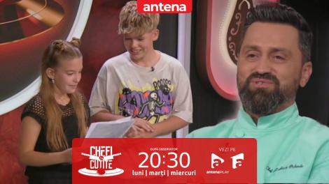 Chefi la cuțite | Sezonul 17, 2 martie 2026.Tudor și Maia, doi frați pasionați de gătit: Avem gusturi diferite și nu ne &icirc;nțelegem!