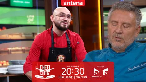 Chefi la cuțite | Sezonul 17, 3 martie 2026. George Mirancea, concurentul care a gătit pentru Angelina Jolie și Brad Pitt: S-a &icirc;nt&acirc;mplat la filmările pentru World War Z!