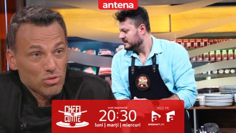 Chefi la cuțite | Sezonul 17. Alexoi Enache, invitat de actorul Hugh Laurie, protagonistul din Dr. House, să picteze pentru el!