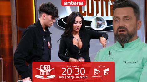 Chefi la cuțite | Sezonul 17. Cosmin Miu și Suzzi Eiss, un cuplu de pe o platformă destinată adulților, au st&acirc;rnit curiozitățile juraților!