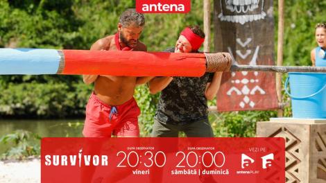 Survivor Rom&acirc;nia 2026. Jocul de recompensă! Cine se impune dintre cele două tabere