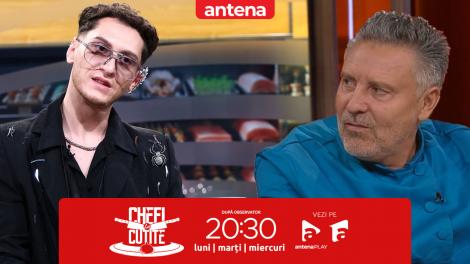 Chefi la cuțite | Sezonul 17. Andrew Christian Giurgea, zero cuțite pentru preparatul &bdquo;eclectic&rdquo;: &bdquo;M-am născut pregătit să gătesc&rdquo;