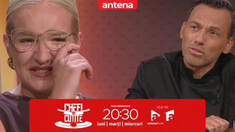 Chefi la cuțite | Sezonul 17. Sara Kiss, lacrimi &icirc;n fața chefilor: &bdquo;Vă mulțumesc foarte mult!&rdquo;