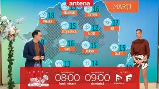 Super Neatza, 10 martie 2026. Prognoza meteo cu Ramona Olaru: Maximele termice pot ajunge până la 19 grade