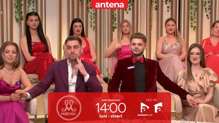 Mireasa sezonul 13, 13 martie 2026. Topul săptăm&acirc;nal! Cine intră &icirc;n cursa de eliminare