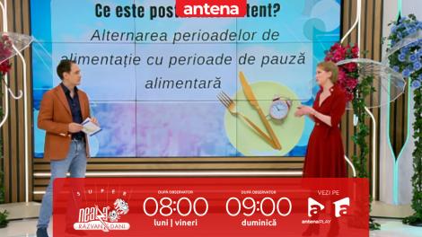 Super Neatza, 16 martie 2026. Ce trebuie să știm dacă vrem să ținem post intermitent &icirc;n această perioadă