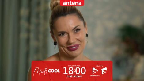 Medicool sezonul 9, 16 martie 2026. Experiența actriței Andra Iulia Stoicescu: Povestea implantului mamar realizat fără anestezie generală