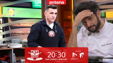 Chefi la cuțite | Sezonul 17. Daniel Nicolae Briciu, alias Omul de fontă, i-a dezamăgit pe jurați! Chef Richard: Cum poți să vii cu o farfurie de genul ăsta?