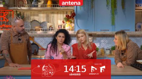 Hello Chef sezonul 11, 21 martie 2026. Chef Samuel și Roxana Blenche, o nouă provocare &icirc;n bucătărie! Ce rețete au de gătit pentru Ella Prodan și Doinița Oancea