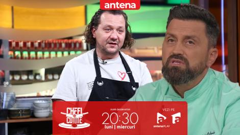 Chefi la cuțite | Sezonul 17. Răzvan Băltărețu dezamăgește cu preparatul lui: Băgam m&acirc;inile &icirc;n foc că nu ești bucătar!
