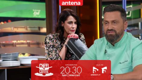Chefi la cuțite | Sezonul 17. Bianca Podosu se prezintă cu farfuria goală: "&Icirc;ți mai dăm o șansă!" C&acirc;te cuțite a luat Elena Cămăneci