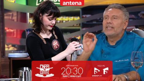 Chefi la cuțite | Sezonul 17. Violeta Fiț, Mihail Mariei și Ioana Bolchiș iau impresionat pe chefi: Sunt o artistă convertită la cofetărie!