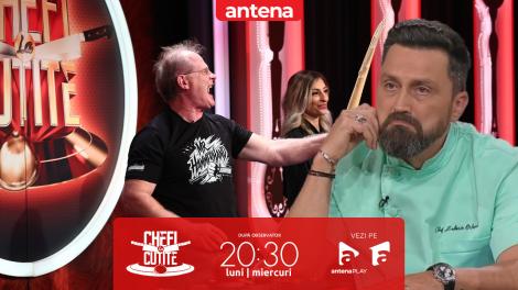 Chefi la cuțite | Sezonul 17. Moment spectaculos &icirc;n bucătărie! Mr Hammerhand face show &icirc;n fața juraților