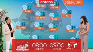 Super Neatza, 25 martie 2026. Prognoza meteo cu Ramona Olaru: Maximele ajung până la 17-18 grade