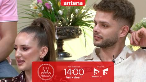 Mireasa, Sezonul 13. Daniela și Darius au făcut o lună de relație: Te iubesc!