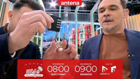 Super Neatza. Magicianul Robert Tudor, truc de magie cu inelul Ramonei Olaru: Asta e blestem!