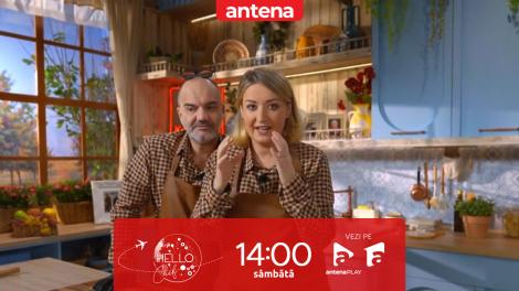 Hello Chef sezonul 11, 28 martie 2026. Chef Samuel și Roxana Blenche, o nouă provocare &icirc;n bucătărie! Ce rețete au de gătit pentru Johnny Romano