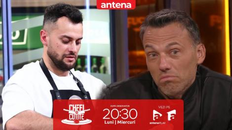 Chefi la cuțite | Sezonul 17. Toma Valerian, polițistul de penitenciar care nu a convins jurații! Tigaia picantă de pui i-a adus multe critici: &bdquo;Pătrunjel tăiat cu drujba&rdquo;