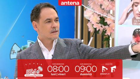 Super Neatza. Cum ne dăm seama că durerea de cap vine de la sinusuri