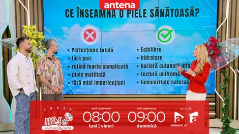 Super Neatza. Reperele medicale ale unui ten sănătos