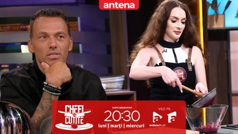 Chefi la cuțite | Sezonul 17. Rebeca Petriman, mărturisire cutremurătoare &icirc;n fața chefilor: &rdquo;Există riscul să paralizez!&rdquo;