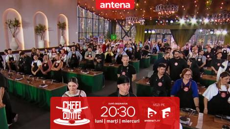 Concurenții intră &icirc;n bootcamp! Nu rata următoarea ediție Chefi la cuțite, de la 20:30, pe Antena 1 și &icirc;n AntenaPLAY