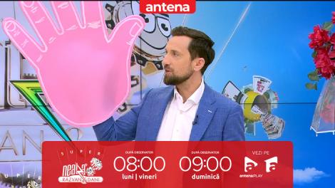 Super Neatza. Jocul Mima cu m&acirc;ini gigante! Cine a c&acirc;știgat