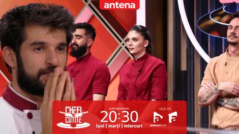 Chefi la cuțite | Sezonul 17. Prima eliminare din acest sezon! Chef Richard răm&acirc;ne fără patiserul echipei