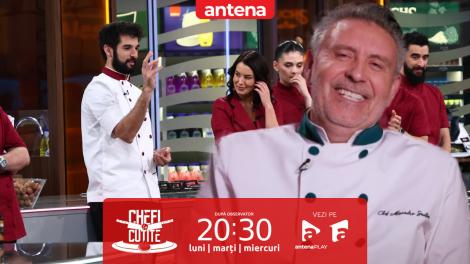Chefi la cuțite | Sezonul 17. Jurații s-au &icirc;ntrecut la un joc pentru super-avantaj! Chef Stefano Martelli va găti pentru c&acirc;știgător