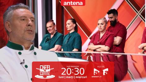 Chefi la cuțite | Sezonul 17. Prima eliminare din echipa lui chef Sautner! Cine pleacă din echipa verde
