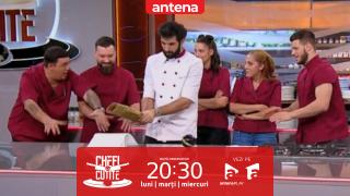 Se sparg bombele cu amulete! Nu rata următoarea ediție Chefi la cuțite, de la 20:30, pe Antena 1 și în AntenaPLAY