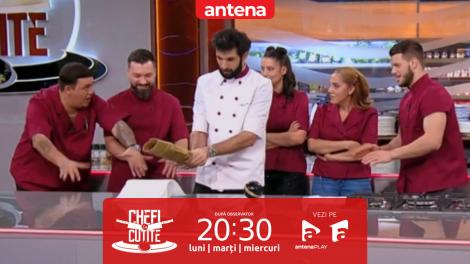 Se sparg bombele cu amulete! Nu rata următoarea ediție Chefi la cuțite, de la 20:30, pe Antena 1 și &icirc;n AntenaPLAY