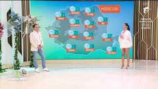 Super Neatza. Prognoza meteo cu Ramona Olaru: Vreme frumoasă, cu cer variabil şi temperaturi ridicate