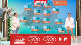 Super Neatza. Prognoza meteo cu Ramona Olaru: Vreme frumoasă, cu cer variabil şi temperaturi ridicate