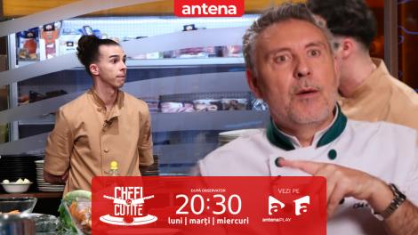Chefi la cuțite | Sezonul 17. Chef Sautner a aruncat prima amuletă &icirc;n luptă! Ce concurenți și-au luat "freeze" după "freeze"