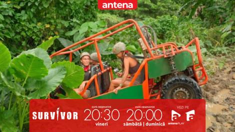 Survivor Rom&acirc;nia 2026. Cum s-au distrat Războincii &icirc;n parcul de aventură! Bianca și fetele au căzut cu buggy-ul &icirc;ntr-o r&acirc;pă!