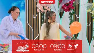 Neatza de Weekend. Florin Ristei a lansat jocul baloanelor în platoul matinalului